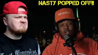 NASTY DOESNT MISS A BAR Nasty C Bodies Rosenberg Rooftop Freestyle Reaction [upl. by Elma146]