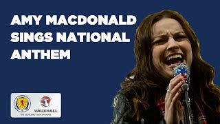 Amy MacDonald  The Scottish National Anthem [upl. by Eenehs]