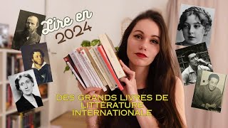 Lire en 2024  Des grands livres de littérature internationale 📚 [upl. by Lupita251]