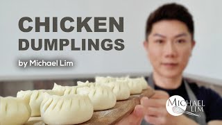 Taste Better Than Steamed Dumplings  Best Pan Fried Chicken Dumplings  Chinese Dumplings [upl. by Alocin]