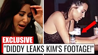 JUST NOW  Kim Kardashians Private Party Footage Leaked by Diddy—She Reacts [upl. by Kyd]