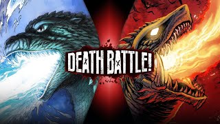 Godzilla VS Gamera  DEATH BATTLE [upl. by Ennairej965]