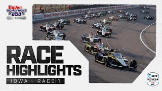 Race Highlights  2024 HyVee Homefront 250 at Iowa Speedway  INDYCAR SERIES [upl. by Seidule446]