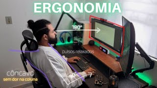 Chega de dor O guia da ergonomia para seu setup  homeoffice ou gamer [upl. by Catha]