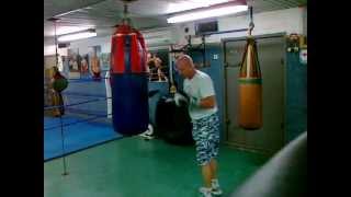 How to work the heavy bag like a pro [upl. by Niwhsa]