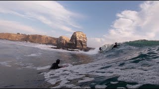 Sesión de surf en Punta de Lobos Chile GoPro POV Raw [upl. by Lalage214]