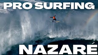 Pro Big wave Surfing Nazaré [upl. by Clyve721]