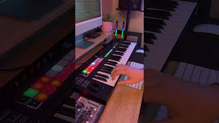 Blinding Lights  The Weeknd  Live Looping Novation Launchkey amp Ableton [upl. by Tolliver817]