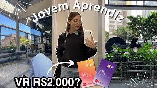 COMO EU CONSEGUI UMA VAGA DE JOVEM APRENDIZ EM UM BANCO  salário e benefícios  minha experiência [upl. by Waterman162]