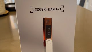 Unboxing video of the Ledger Nano X Bitcoin Edition Orange color [upl. by Petit]