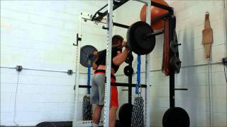 Fortitude training  squat loading set [upl. by Dahle]