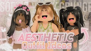 10 Aesthetic Roblox Girl Outfits WITH CODES amp LINKS  Softie Y2K Grunge Etc [upl. by Moseley]