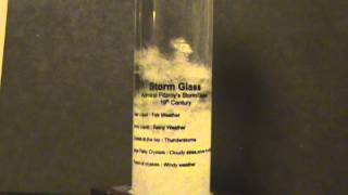 Admiral Fitzroy Storm Glass Barometer [upl. by Aihsenot971]