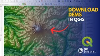 QGIS Download Dem directly from OpenTopographyorg [upl. by Lotta]