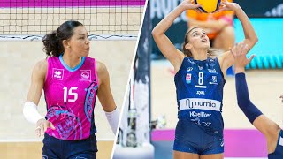 ALL quotMEGA RALLYquot of the match Scandicci  Milano in Courmayeur Cup  Lega Volley Femminile 202425 [upl. by Hylton839]