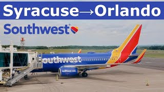 Southwest Airlines Trip Report SYRMCO [upl. by Lebama]