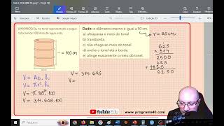 UNISINOS Colocar 100 litros no tonel [upl. by Brenda643]