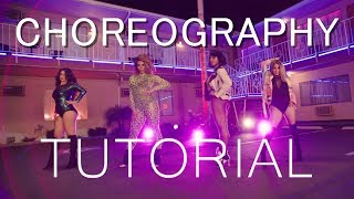 FIFTH HARMONY  DOWN TUTORIAL ORIGINAL CHOREOGRAPHY  XtianKnowles [upl. by Shevlo913]