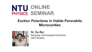 Exciton Polaritons in Halide Perovskite Microcavities [upl. by Grath]