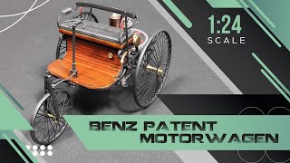 Benz Patent  Motorwagen  Mercedes 124 scale Part 2 [upl. by Carder79]