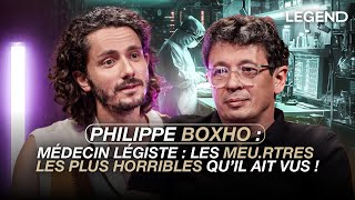 PHILIPPE BOXHO MÉDECIN LÉGISTE  LES MEURTRES LES PLUS HORRIBLES QU’IL AIT VUS [upl. by Aelanej]