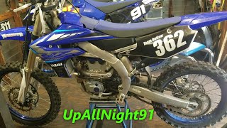 111 YZ250F Yamaha 20192023 Wont Start Lets fix it Valve adjust top end fuel pump spark plug [upl. by Brecher]