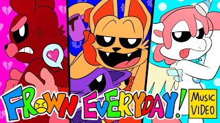 FROWN EVERYDAY feat Jelzyart amp KathyChan FROWNING CRITTERS ANIMATED SONG [upl. by Sinnelg]