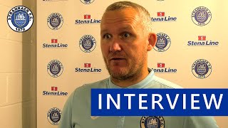 Interviews  Stranraer 21 Peterhead 2 September 2023 [upl. by Ericha]