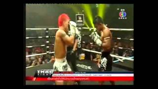 Buakaw Por Pramuk vs Tomoyuki Nishikawa  Thai Fight 2012  HD [upl. by Hurd]