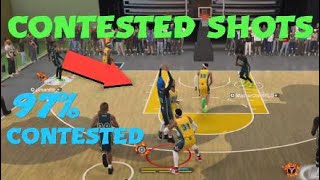 HOW TO CONSISTENTLY MAKE CONTESTED SHOTS ON NBA 2K24 [upl. by Nileuqcaj]