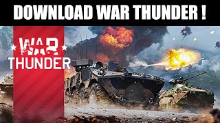 FREE How to Download War Thunder on Your PC And Laptop Latest 2023 [upl. by Matuag567]