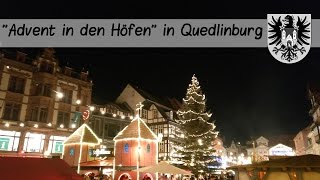 Advent in den Höfen QuedlinburgHarz [upl. by Sampson]