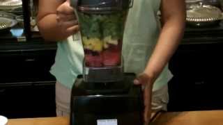 Vitamix Recipes  Tropical Fruit Green Smoothie [upl. by Waneta]