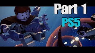 LEGO Star Wars The Skywalker Saga PS5 WalkthroughPlaythrough Part 1 The Phantom Mence [upl. by Dickson]