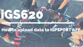 iGS620｜Uploads Data to iGPSPORT APP [upl. by Aeneus490]