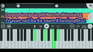 Khasi Gospel Track song quotTo wan sait ha ka snam Khunlangbrotquot KHB548 [upl. by Annim]