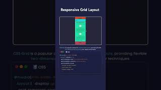 CSS Responsive Layout Grid gridlayout responsivelayout responsivewebsite cssgrid webdesign [upl. by Fesuy488]