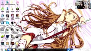 Tutorial  Come ModificarePersonalizzare Windows 7 in stile Anime by Nicholas GamerOtaku [upl. by Ahseik193]