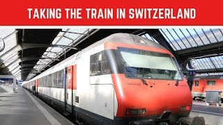 How to ride the train in Switzerland [upl. by Boyt951]