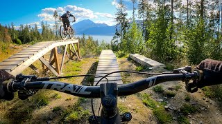 These trails make you feel like a HERO  Mountain Biking Mt Abriel [upl. by Baalman]