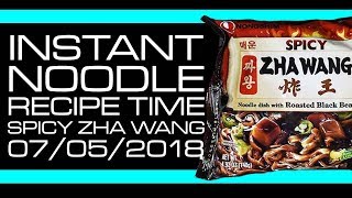 Instant Noodle Recipe Time  Nongshim Spicy Zha Wang [upl. by Akaenahs]