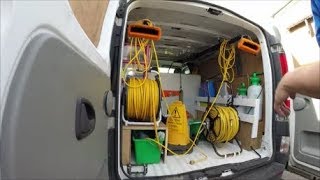 WFP DIY Window cleaners van build part 3 [upl. by Zetes]