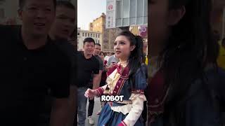 Girl amazed everyone by performing like a robot🤯 short girl amazing performance facts [upl. by Adnilab]