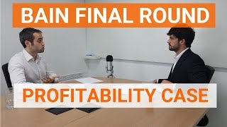 Profitability Case Study Interview Example  Solved by ExMcKinsey Consultant [upl. by Sirred]