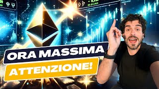 ETHEREUM PUMP PAZZESCO MASSIMA ATTENZIONE ORA  Tutte le news crypto [upl. by Janyte]