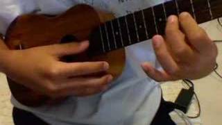 Super Mario Brothers tHeme Song Ukulele [upl. by Leirum311]