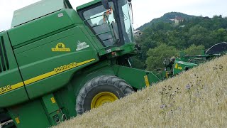 MONTÉE IMPOSSIBLE  JOHN DEERE 9560 WTS EXTRÊME CLIMB en montagne dans les HautesAlpes [upl. by Rehpotsihc]