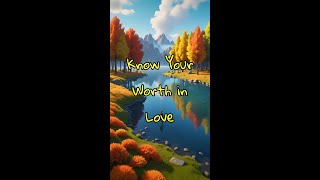 Know your worth in love  LTL [upl. by Rex151]