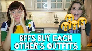 BFFs BUY EACH OTHERS OUTFITS  Grace Helbig [upl. by Reivad]