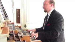 Kalevi Kiviniemi plays quotCanonnadequot by ClaudeBénigne Balbastre [upl. by Bonnee896]